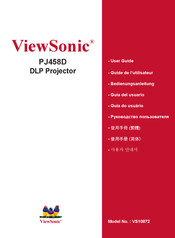 ViewSonic VS10872 Guide De L'utilisateur