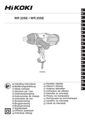 HIKOKI WR 22SE Mode D'emploi