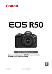 Canon EOS R50 Guide D'utilisation Avancée