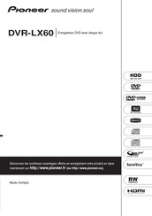 Pioneer DVR-LX60 Mode D'emploi