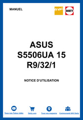 Asus S5506UA 15 R9/32/1 Manuel Électronique