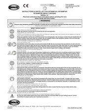 SIOUX W750MP-6P Mode D'emploi