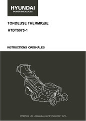 Hyundai power products HTDT5075-1 Instructions Originales