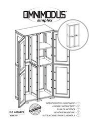 Tontarelli OMNIMODUS simplex 408047X Plan De Montage