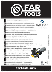 Far Tools DWF 225B Notice Originale