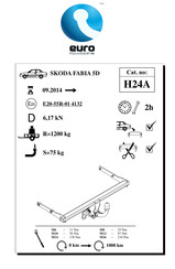 Euro Towbars H24A Instructions De Montage