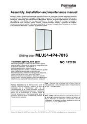 Lemeks Palmako MLU54-4P4-7016 Assemblage, Manuel De Montage Et D'entretien