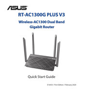 Asus RT-AC1300G PLUS Guide Rapide