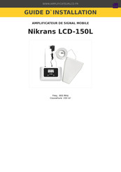 Nikrans LCD-150L Guide D'installation