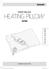 Sensede DEEP RELAX CP40 Mode D'emploi