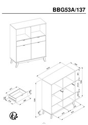 finori BBG53A/137 Instructions D'assemblage