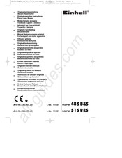 EINHELL RG-PM 48 S B&S Mode D'emploi D'origine