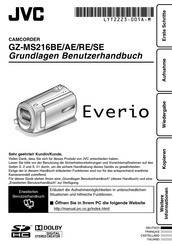 JVC Everio GZ-MS216RE Manuel D'utilisation