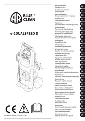 Blue Clean e-2DUALSPEED D Traduction Des Instructions Originales