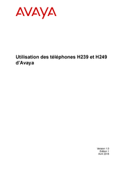 Avaya H249 Manuel D'utilisation