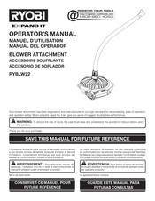 Ryobi RYBLW22 Manuel D'utilisation