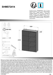 Forte SHMS72414 Notice De Montage