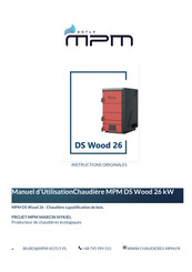 MPM DS Wood 26 Manuel D'utilisation