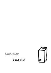 FAURE FWA 5124 Mode D'emploi