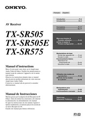 Onkyo TX-SR575 Manuel D'instructions