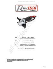 Ribimex RIBITECH PRM230/2350 Manuel D'instructions Et D'utilisation