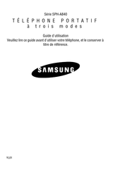 Samsung SPH-A840 Serie Guide D'utilisation