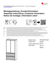 Rauch M2995 Notice De Montage
