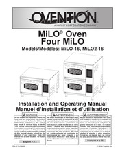 Ovention MiLO Serie Manuel D'installation Et D'utilisation