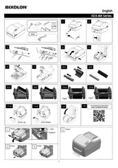 BIXOLON XD3-40t Serie Mode D'emploi