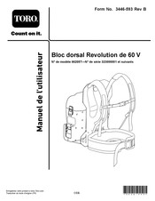 Toro 66205T Manuel De L'utilisateur