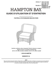 HAMPTON BAY BEACON PARK FRS80812C-BS Guide D'utilisation Et D'entretien