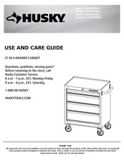 Husky H27TR4RED Guide D'utilisation Et D'entretien