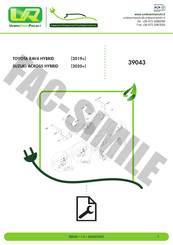 UMBRA RIMORCHI UMBRA GREEN PROJECT 39043/F Instructions De Montage