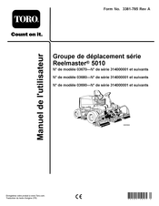 Toro Reelmaster 5010 Manuel De L'utilisateur