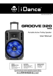 iDance GROOVE 320 MK2 Manuel De L'utilisateur