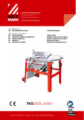 HOLZMANN MASCHINEN TKS500S 400V Mode D'emploi