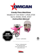 Omcan CF-CN-0520 Manuel D'instructions