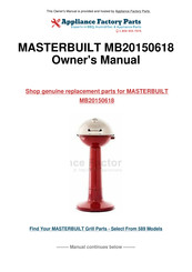 Masterbuilt MEG 130B Manuel