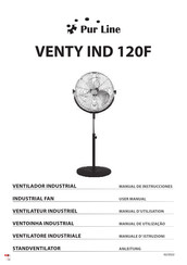 Pur Line VENTY IND 120F Manuel D'utilisation