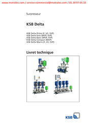 KSB DeltaMacro Livret Technique