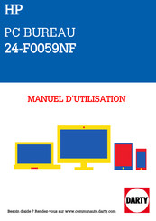 HP 24-F0059NF Manuel De L'utilisateur