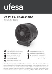 UFESA CF ATLAS NEO Mode D'emploi