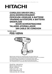 Hitachi FDS 10DVA Mode D'emploi