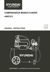 Hyundai power products H50CV-C Instructions Originales