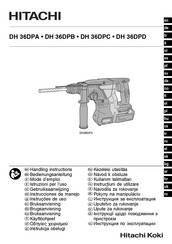 Hitachi DH 36DPA Mode D'emploi