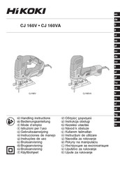 HIKOKI CJ160VW1Z Mode D'emploi