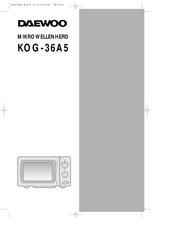 Daewoo KOG-36A5 Mode D'emploi