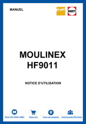 Moulinex i-Companion xl HF9011 Mode D'emploi