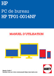 Hp Pavilion TP01-0014NF Manuel De L'utilisateur