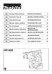 Makita HR140D Manuel D'instructions